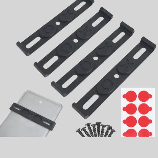 Rahmenloser Kennzeichenhalter